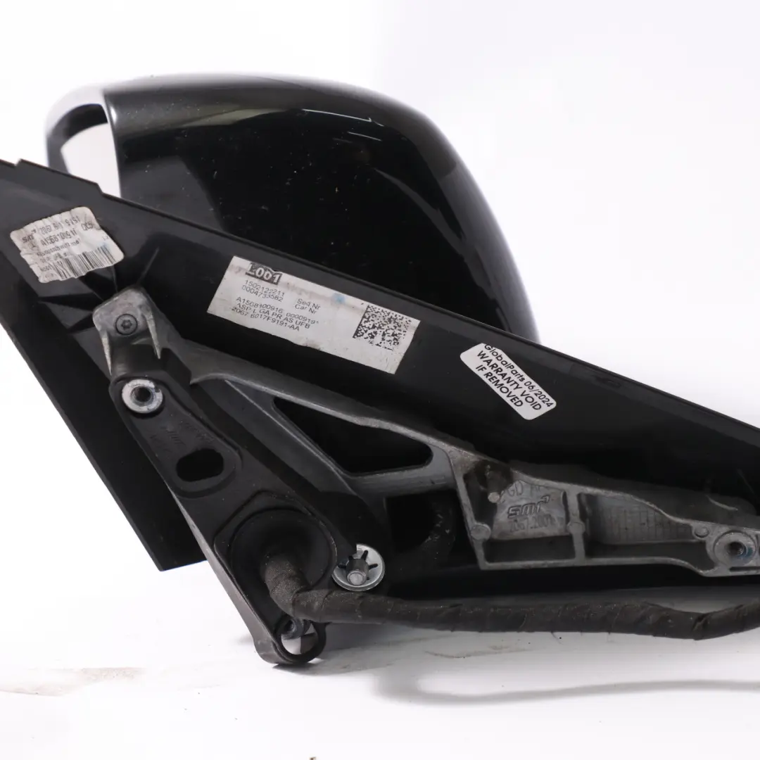 Mercedes X156 Wing Mirror Door Left N/S Outside Kosmos Black 191 - SKU rhd-A1568100376-KB - Part number A1568100376