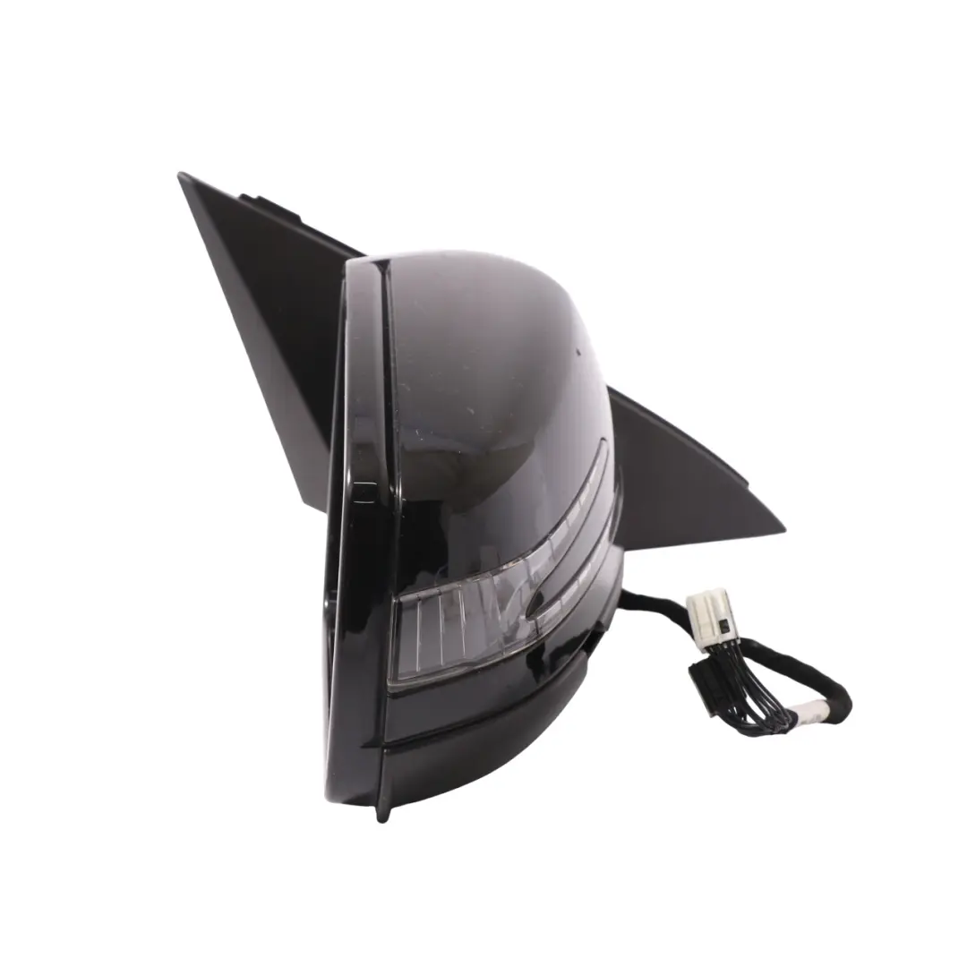 Mercedes X156 Wing Mirror Door Right O/S Outside Kosmos Black 191 - SKU rhd-A1568100476-KB - Part number A1568100476