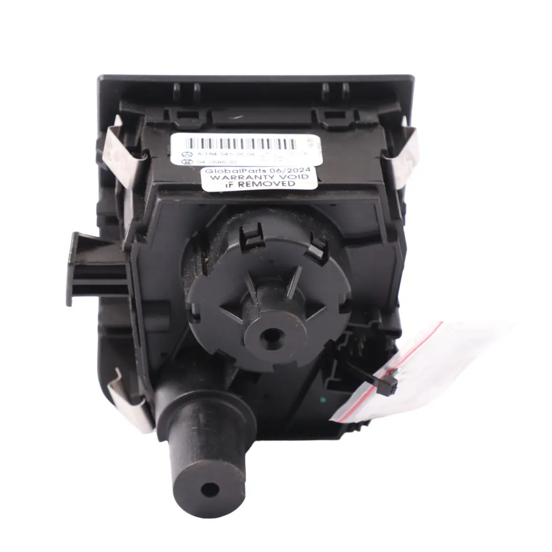 Mercedes ML W164 Light Switch Headlight Switch Unit Button Black - SKU rhd-A1645450604-1 - Part number A1645450604