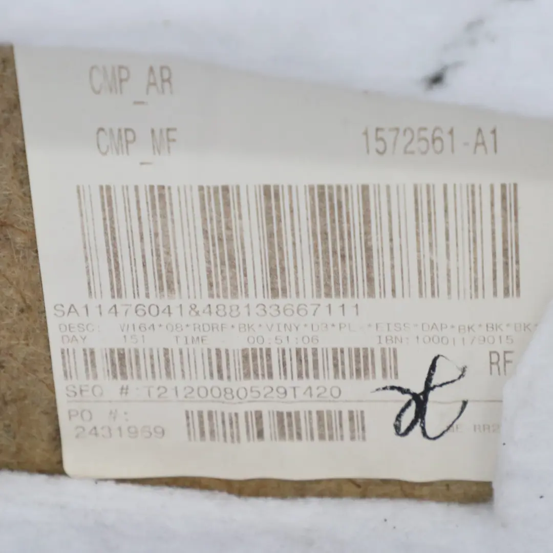 Door Panel Handle Interior Trim Front Right O/S Grab to Mercedes W176 with Part number A1647204063 Mercedes W176 Door Panel Handle Interior Trim Front Right O/S Grab - SKU rhd-A1647204063 - Part number A1647204063