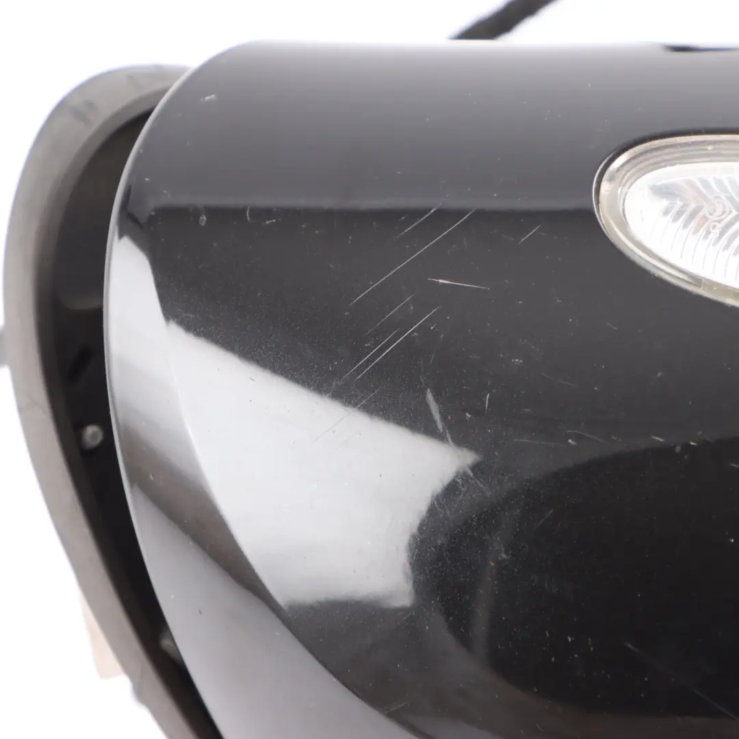 Mercedes ML W164 Wing Mirror Right O/S Power Fold Obsidian Black Metallic - 197 - SKU rhd-A1648100693-OB - Part number A1648100693