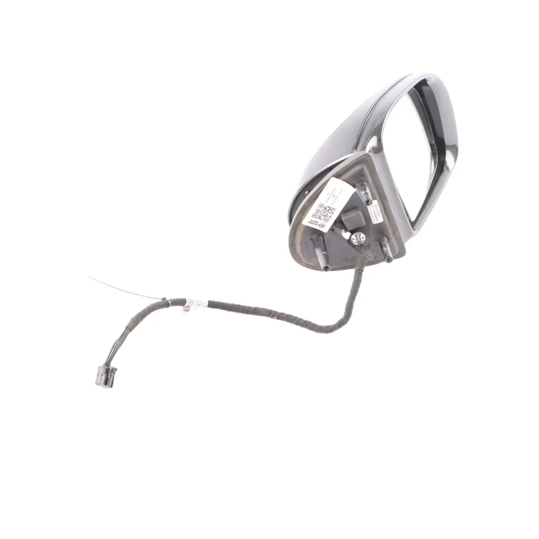 Mercedes ML W164 Wing Mirror Right O/S Power Fold Obsidian Black Metallic - 197 - SKU rhd-A1648100693-OB - Part number A1648100693