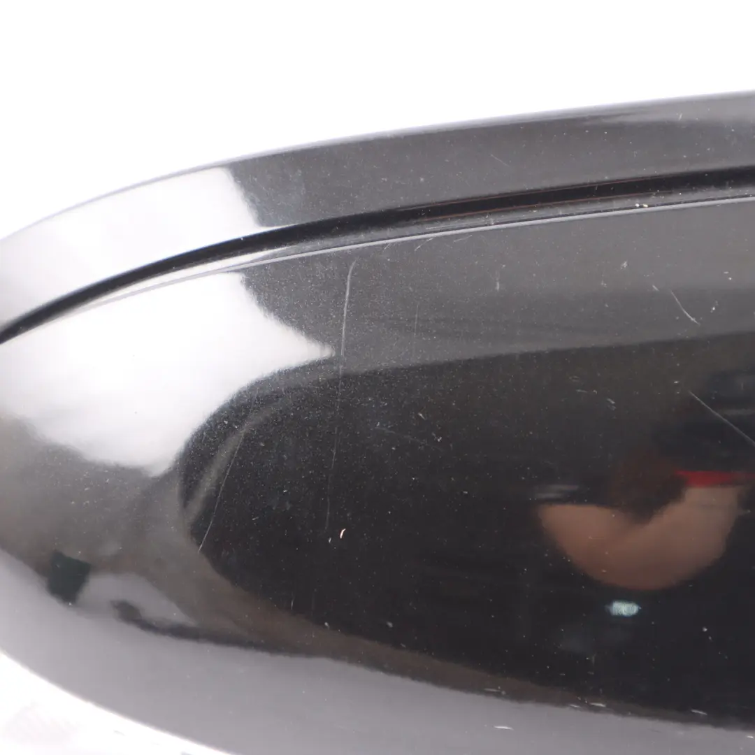 Mercedes ML W164 Wing Mirror Right O/S Power Fold Obsidian Black Metallic - 197 - SKU rhd-A1648100693-OB - Part number A1648100693