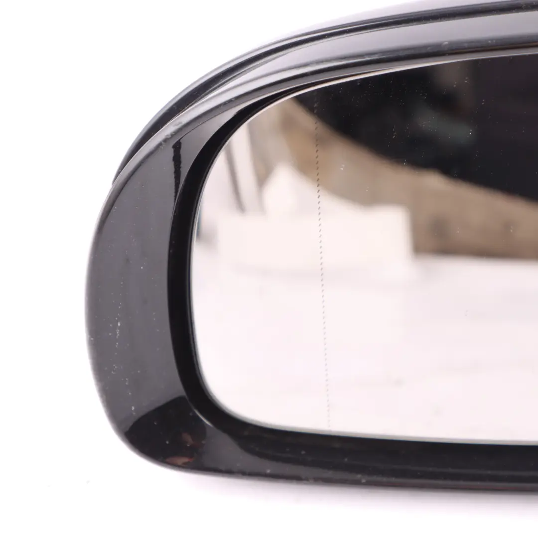 Mercedes ML W164 Wing Mirror Left N/S Power Fold Obsidian Black Metallic - 197 - SKU rhd-A1648101193-OB - Part number A1648101193