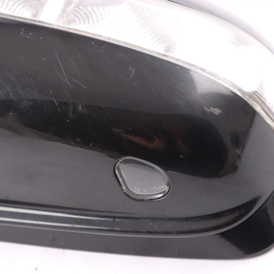 Mercedes ML W164 Wing Mirror Left N/S Power Fold Obsidian Black Metallic - 197 - SKU rhd-A1648101193-OB - Part number A1648101193