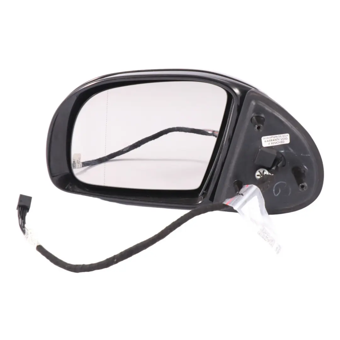 Wing Mirror Left N/S Power Fold Obsidian Black Metallic - 197 to Mercedes ML W164 with Part number A1648101193 Mercedes ML W164 Wing Mirror Left N/S Power Fold Obsidian Black Metallic - 197 - SKU rhd-A1648101193-OB1 - Part number A1648101193