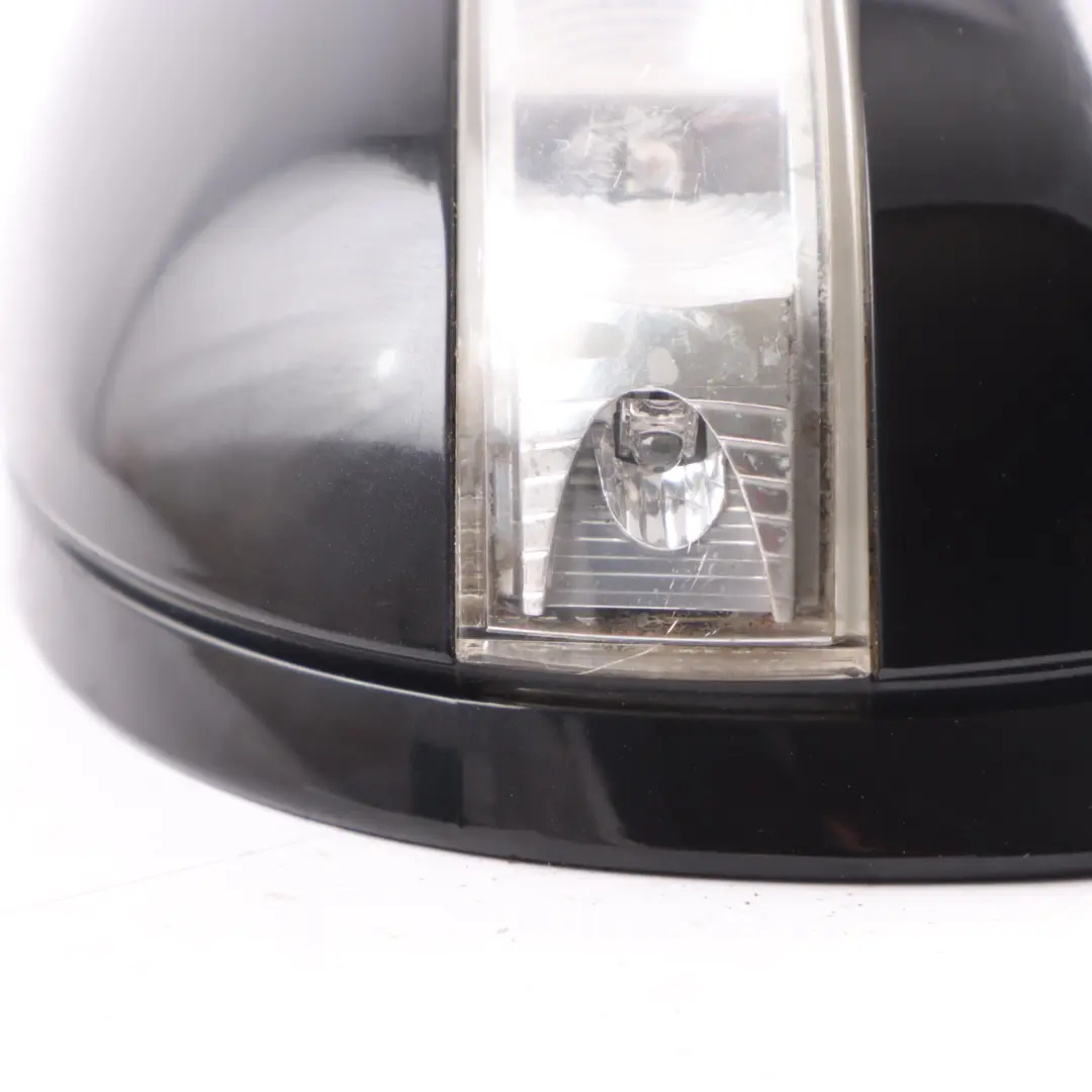 Mercedes ML W164 Wing Mirror Right O/S Power Fold Obsidian Black Metallic - 197 - SKU rhd-A1648101693-OB - Part number A1648101693