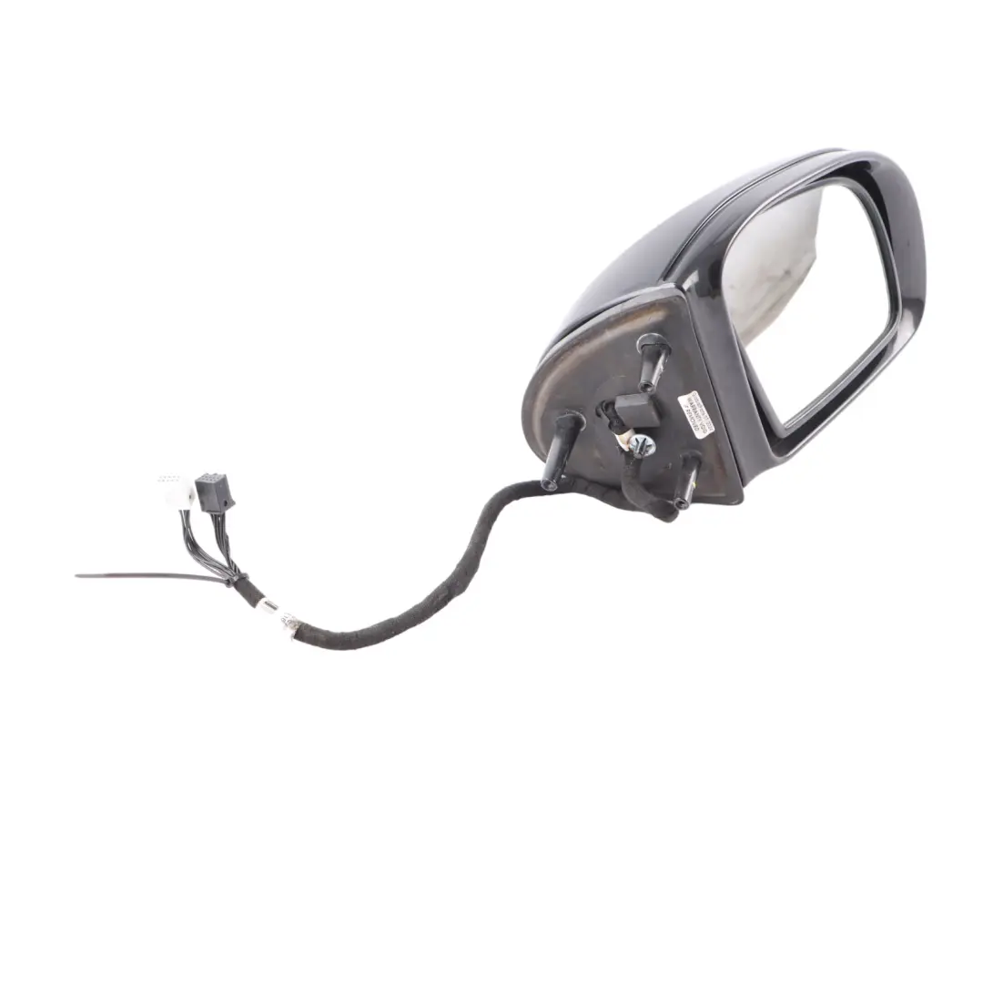 Mercedes ML W164 Wing Mirror Right O/S Power Fold Obsidian Black Metallic - 197 - SKU rhd-A1648101693-OB - Part number A1648101693