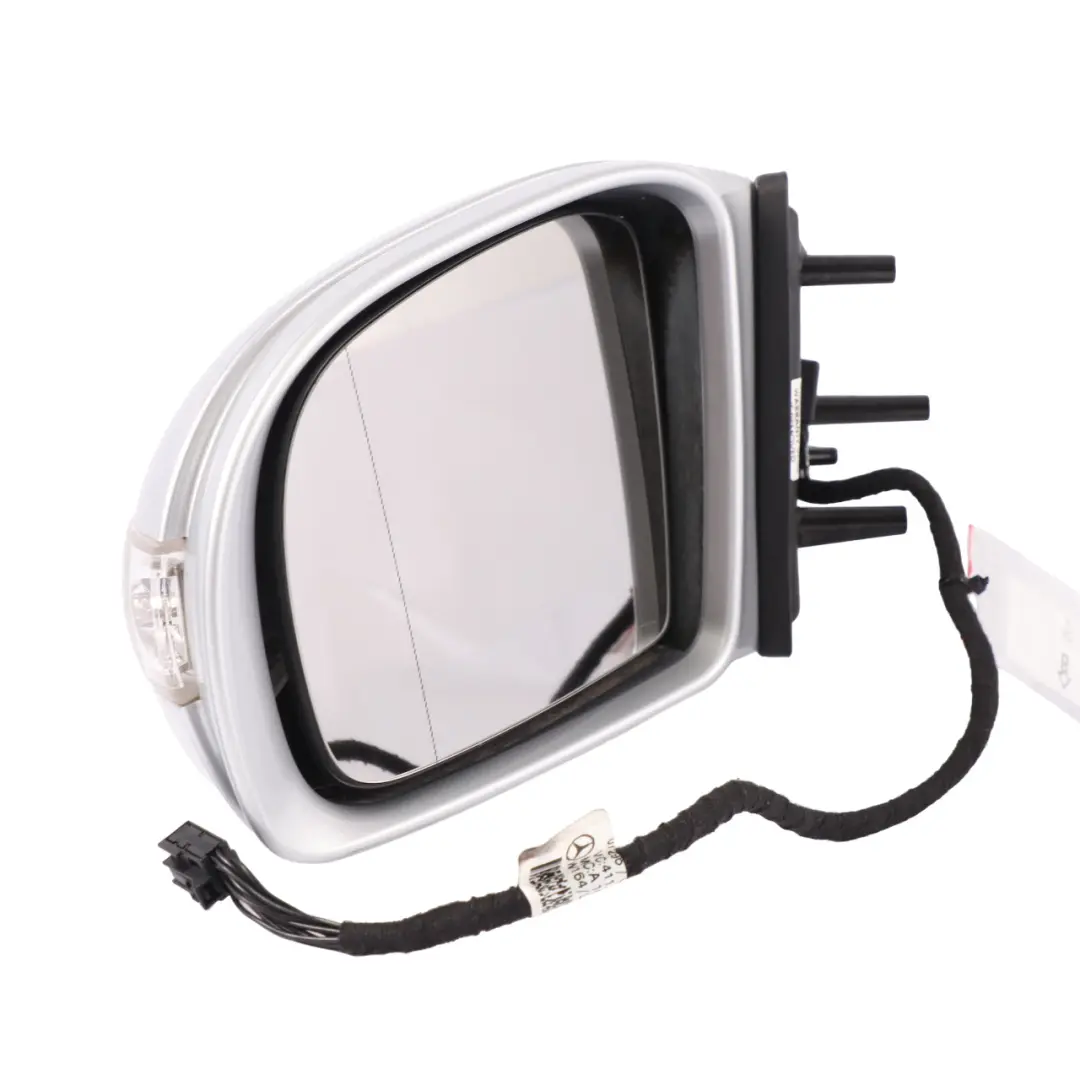 Outside Door Wing Mirror Memory Fold Left N/S Iridium Silver 775 to Mercedes W164 with Part number A1648103393 Mercedes W164 Outside Door Wing Mirror Memory Fold Left N/S Iridium Silver 775 - SKU rhd-A1648103393-IRS - Part number A1648103393