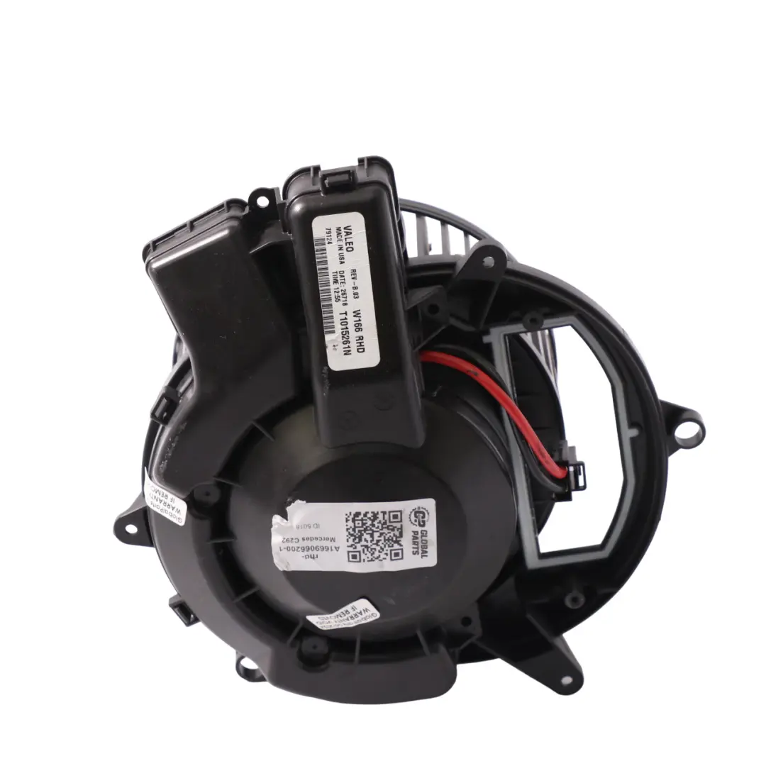 Heater Blower Motor Fan Unit to Mercedes ML W166 C292 with Part number A1669066200 Mercedes ML W166 C292 Heater Blower Motor Fan Unit - SKU rhd-A1669066200-1 - Part number A1669066200