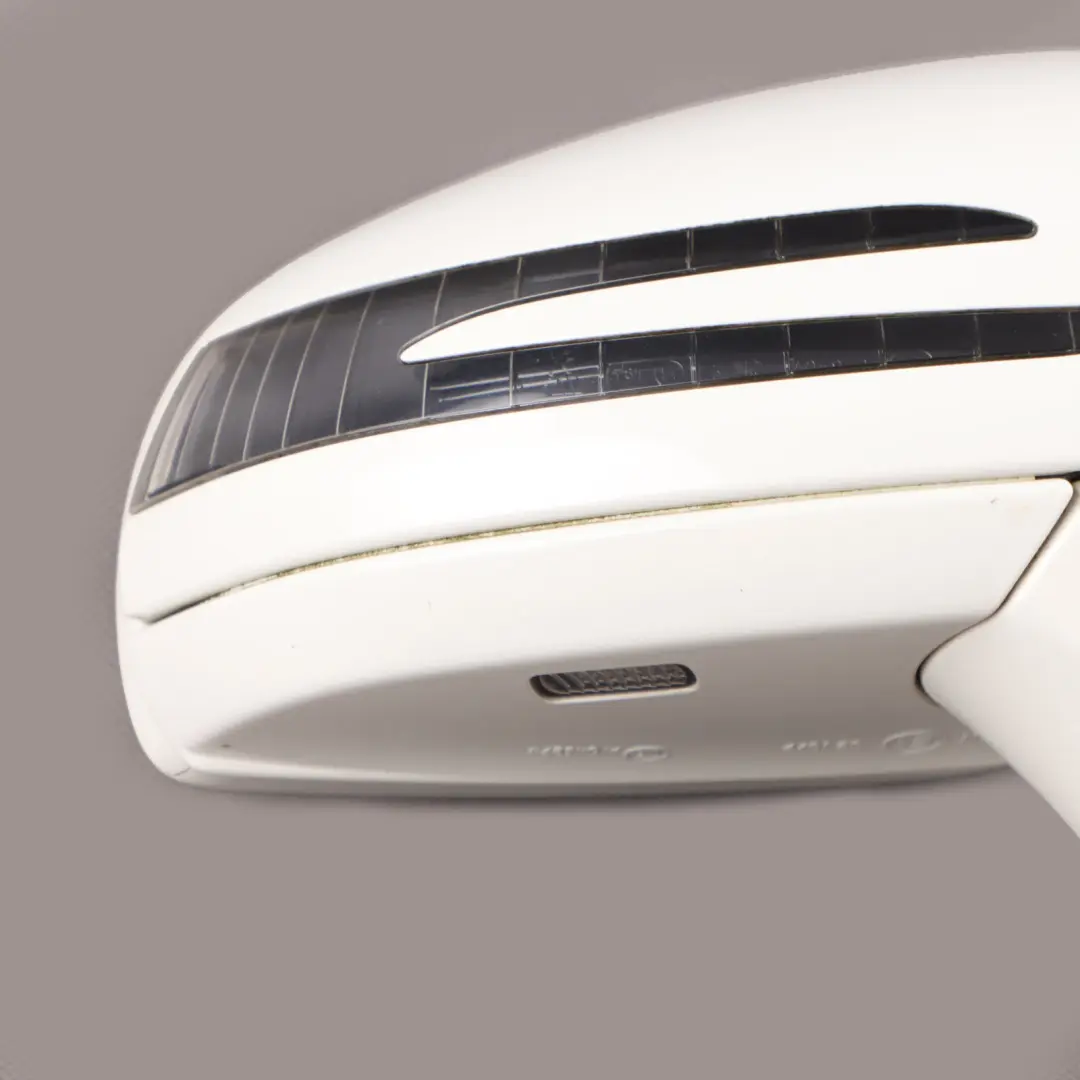  Wing Mirror Mercedes SLK R172 Outside Door Right O/S Calcite White - 650 - SKU rhd-A1728100276-CW - Part number A1728100276