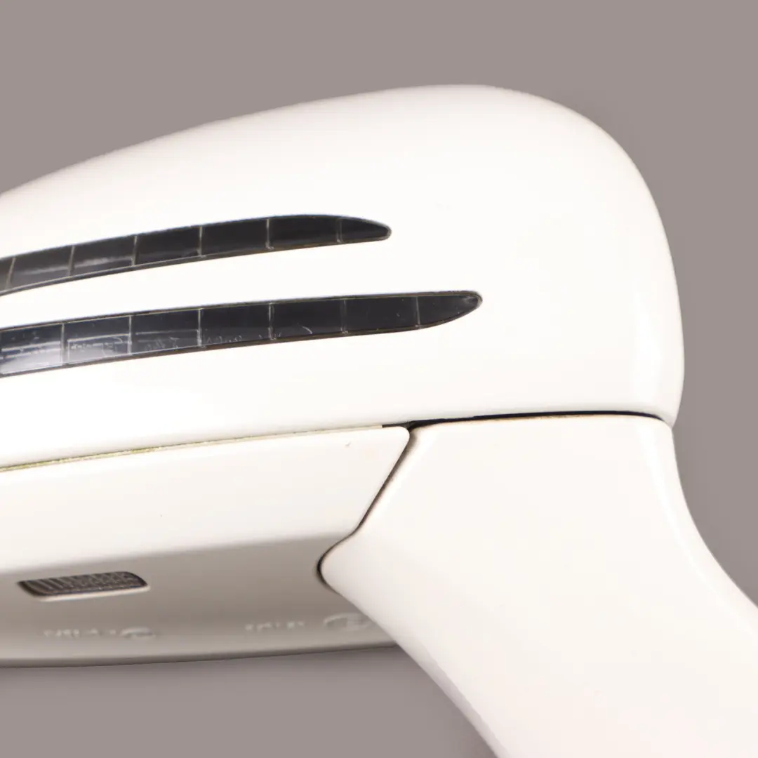  Wing Mirror Mercedes SLK R172 Outside Door Right O/S Calcite White - 650 - SKU rhd-A1728100276-CW - Part number A1728100276