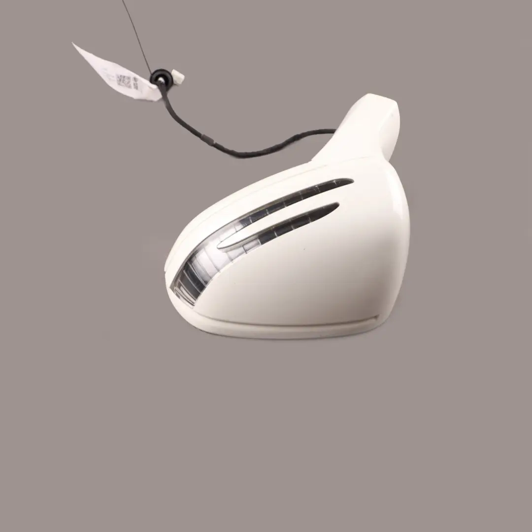 Wing Mirror Door Left N/S Outside Calcite White - 650 to Mercedes SLK R172 with Part number A1728101700 Mercedes SLK R172 Wing Mirror Door Left N/S Outside Calcite White - 650 - SKU rhd-A1728101700-CW - Part number A1728101700