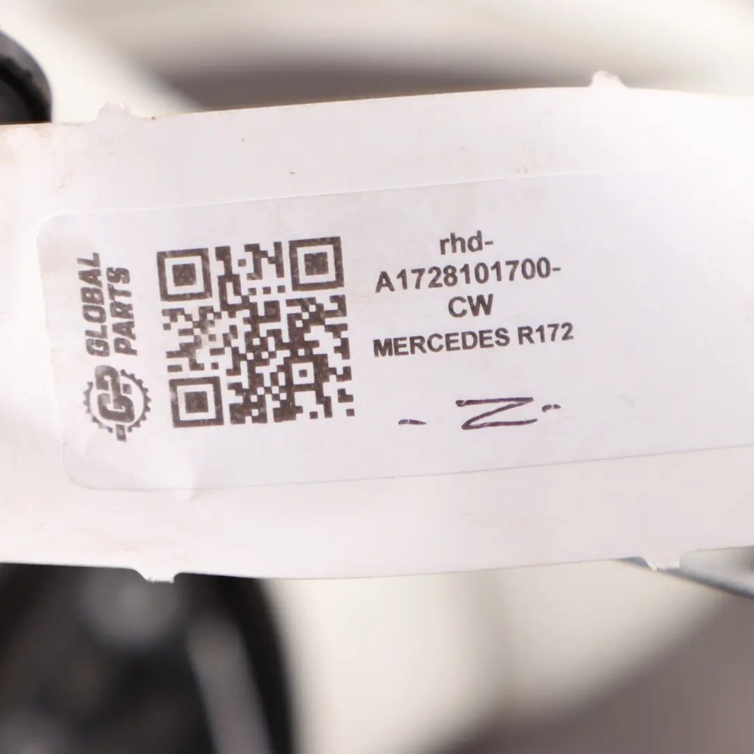 Wing Mirror Door Left N/S Outside Calcite White - 650 to Mercedes SLK R172 with Part number A1728101700 Mercedes SLK R172 Wing Mirror Door Left N/S Outside Calcite White - 650 - SKU rhd-A1728101700-CW - Part number A1728101700