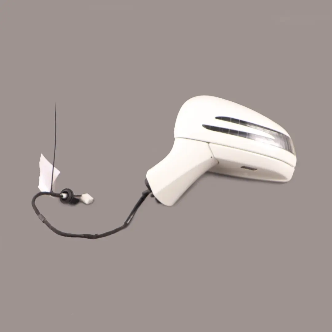 Wing Mirror Door Left N/S Outside Calcite White - 650 to Mercedes SLK R172 with Part number A1728101700 Mercedes SLK R172 Wing Mirror Door Left N/S Outside Calcite White - 650 - SKU rhd-A1728101700-CW - Part number A1728101700