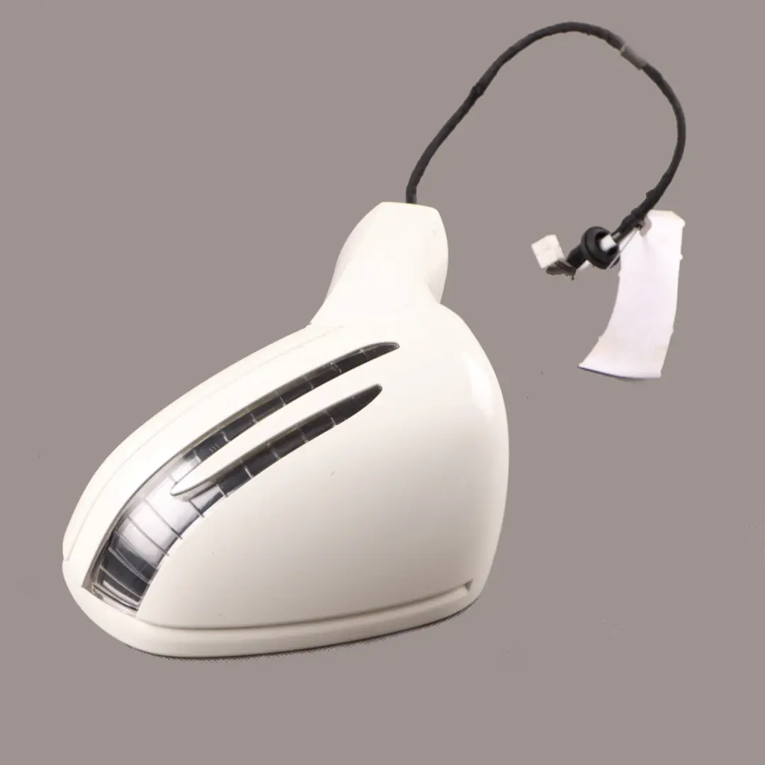 Wing Mirror Door Left N/S Outside Calcite White - 650 to Mercedes SLK R172 with Part number A1728101700 Mercedes SLK R172 Wing Mirror Door Left N/S Outside Calcite White - 650 - SKU rhd-A1728101700-CW - Part number A1728101700