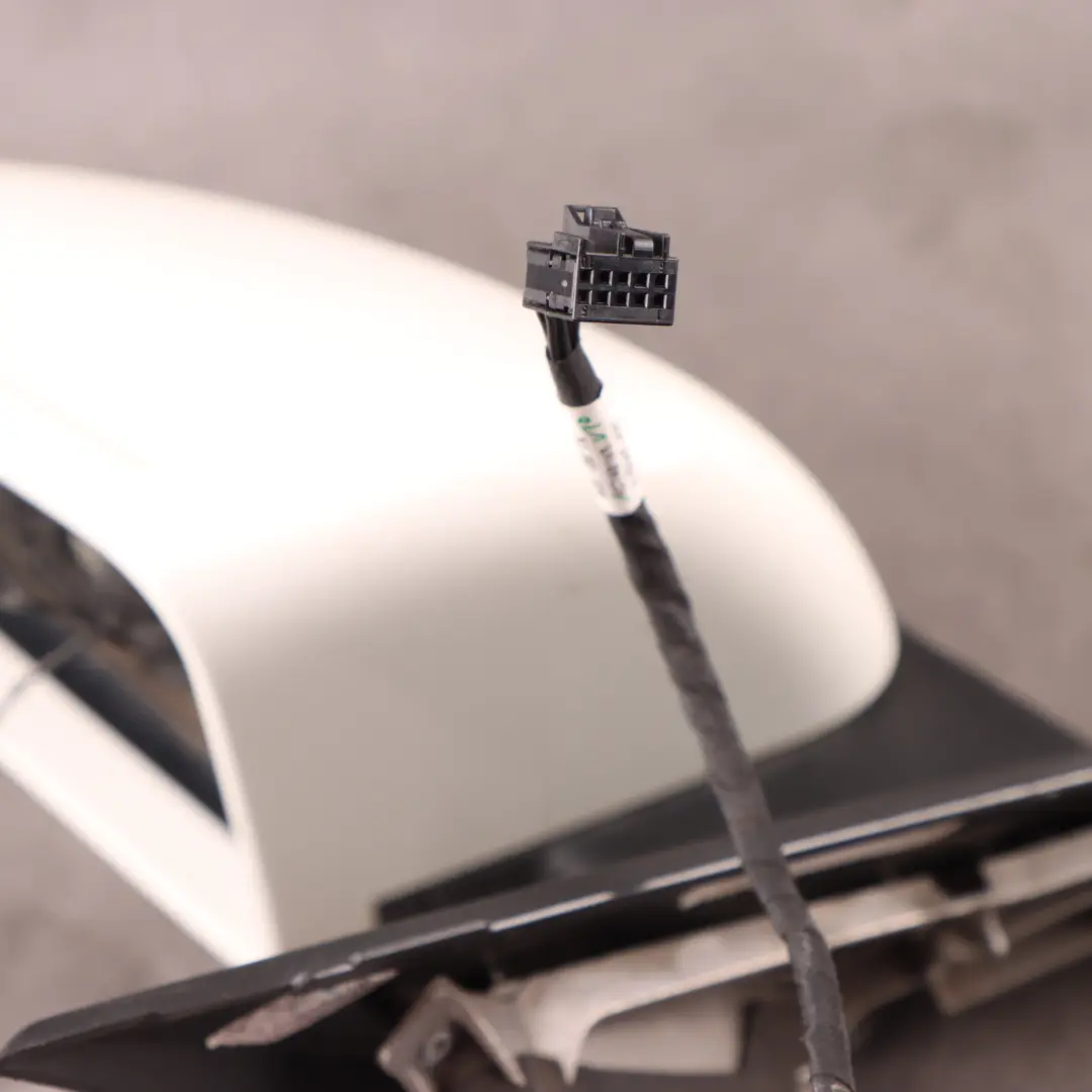 Door Wing Mirror Left N/S Outside Calcite White - 650 to Mercedes W176 with Part number A1768100176 Mercedes W176 Door Wing Mirror Left N/S Outside Calcite White - 650 - SKU rhd-A1768100176-CW1 - Part number A1768100176