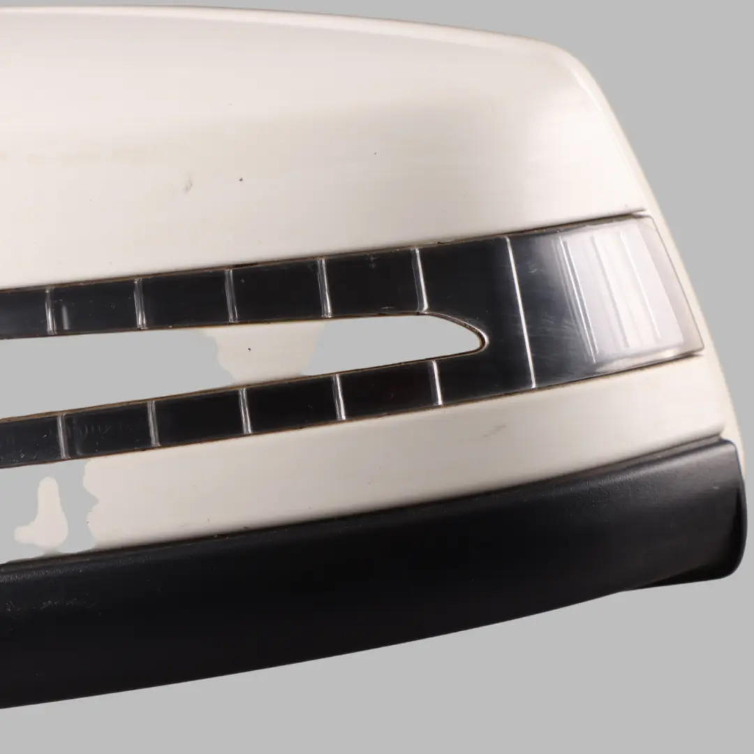 Door Wing Mirror Left N/S Outside Calcite White - 650 to Mercedes W176 with Part number A1768100176 Mercedes W176 Door Wing Mirror Left N/S Outside Calcite White - 650 - SKU rhd-A1768100176-CW1 - Part number A1768100176