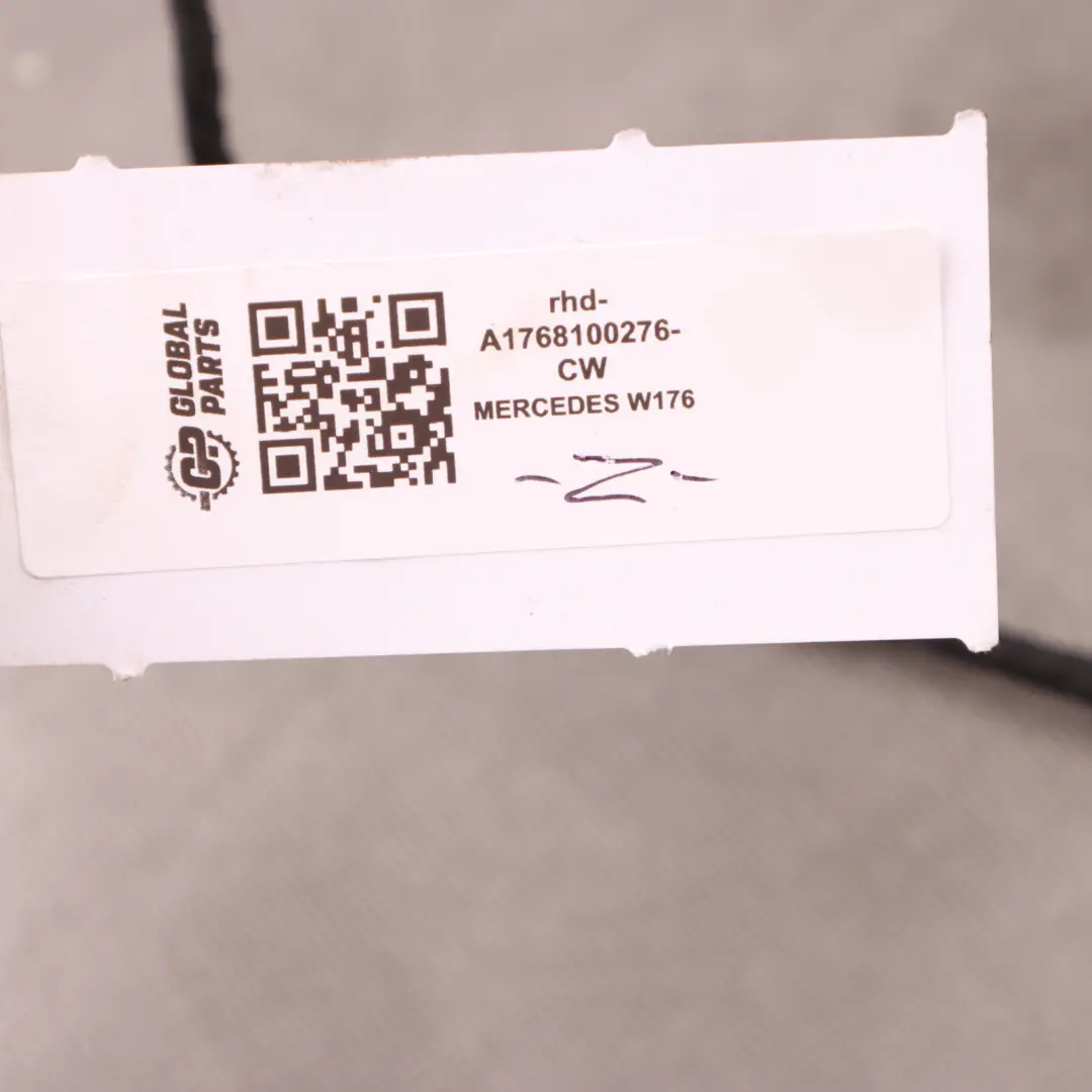 Wing Mirror Door Right O/S Outside Calcite White - 650 to Mercedes W176 with Part number A1768100276 Mercedes W176 Wing Mirror Door Right O/S Outside Calcite White - 650 - SKU rhd-A1768100276-CW - Part number A1768100276