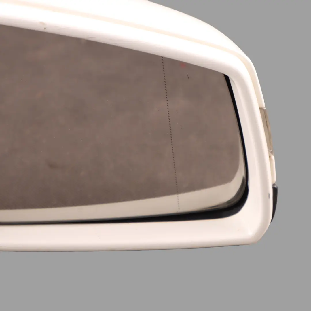Mercedes W176 Wing Mirror Door Right O/S Outside Calcite White - 650 - SKU rhd-A1768100276-CW - Part number A1768100276