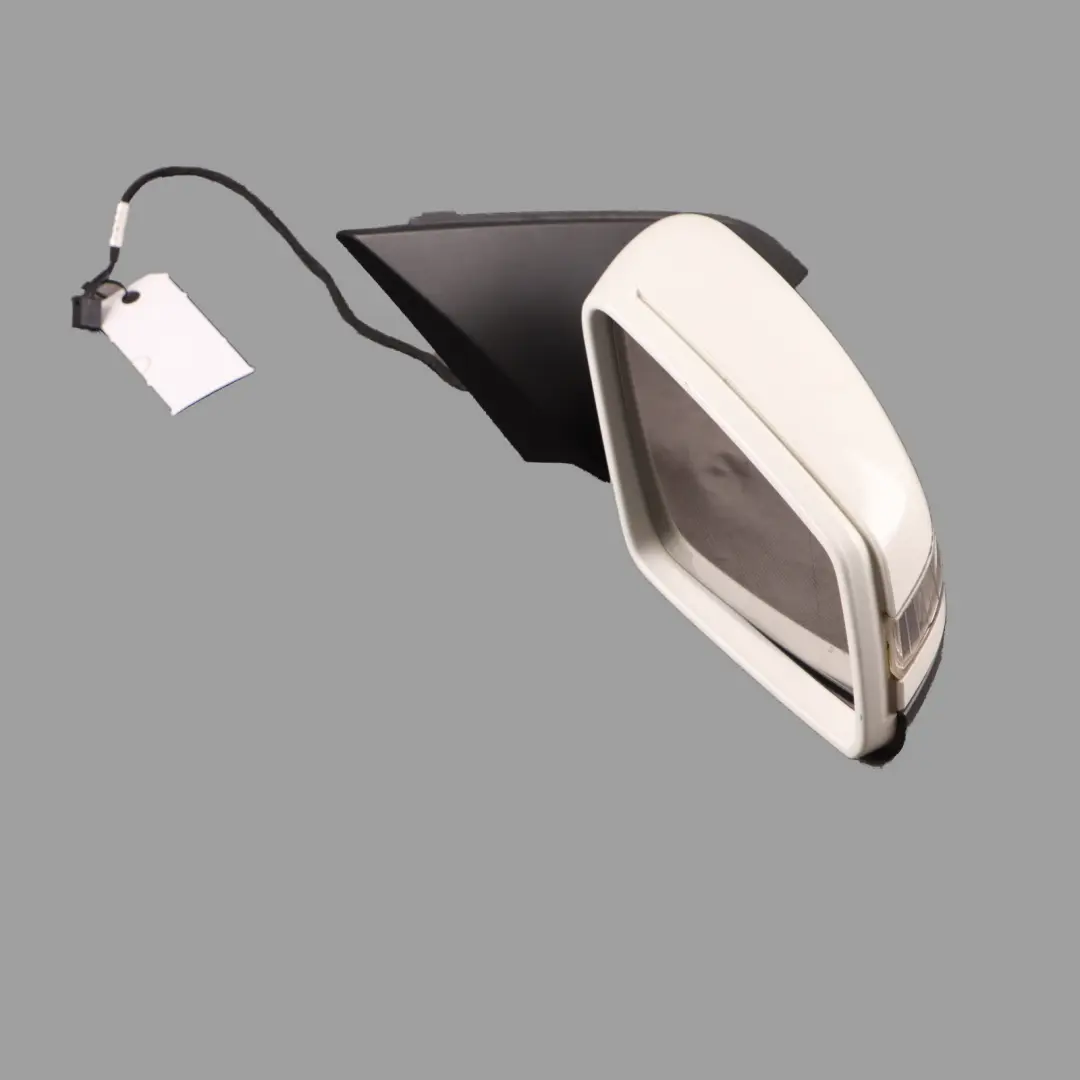 Wing Mirror Door Right O/S Outside Calcite White - 650 to Mercedes W176 with Part number A1768100276 Mercedes W176 Wing Mirror Door Right O/S Outside Calcite White - 650 - SKU rhd-A1768100276-CW - Part number A1768100276
