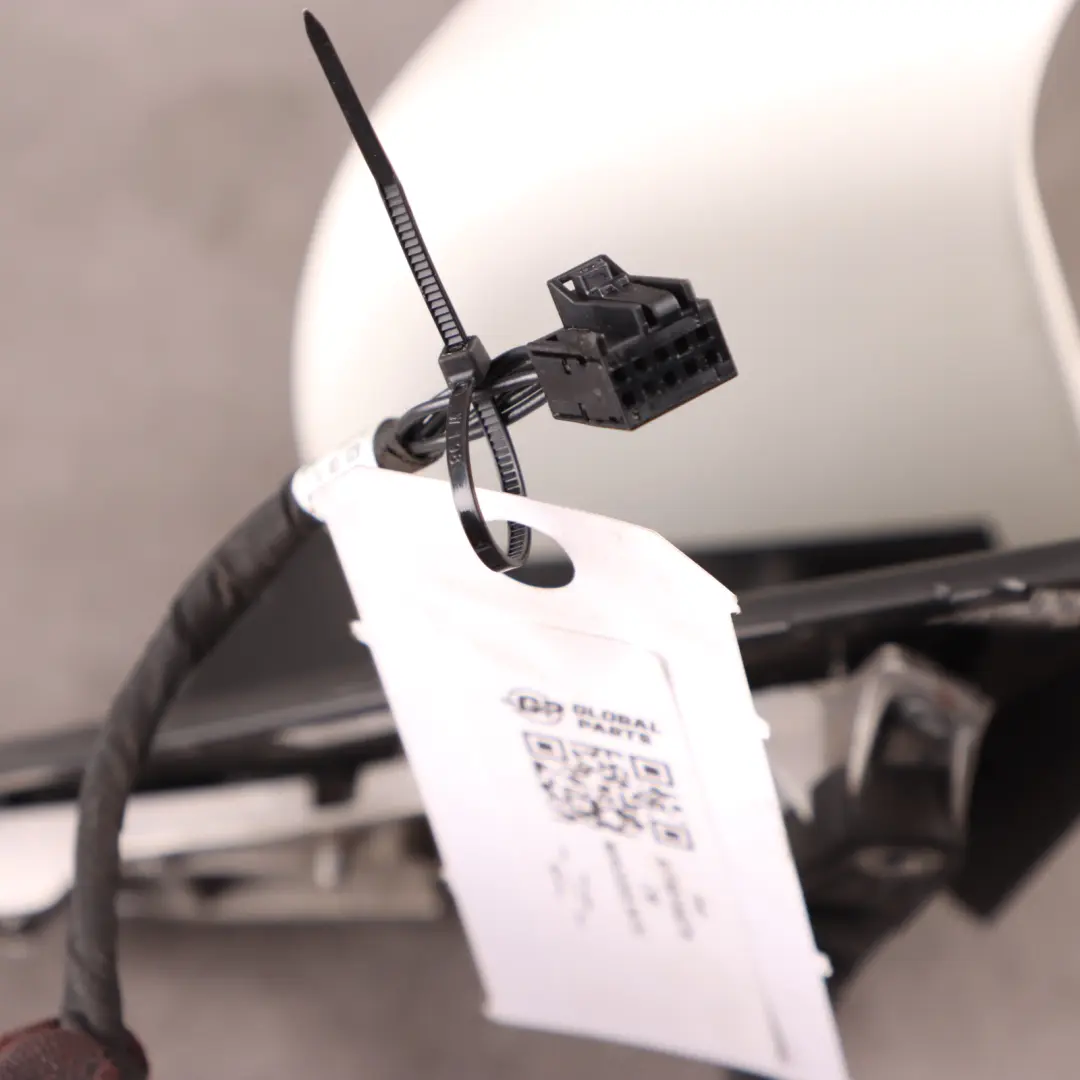 Wing Mirror Door Right O/S Outside Calcite White - 650 to Mercedes W176 with Part number A1768100276 Mercedes W176 Wing Mirror Door Right O/S Outside Calcite White - 650 - SKU rhd-A1768100276-CW - Part number A1768100276