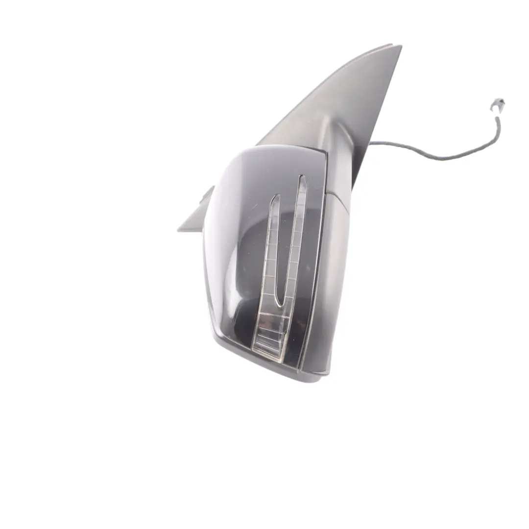 Mercedes W176 Wing Mirror Door Right O/S Outside Night Black - 696 - SKU rhd-A1768100276-NIB - Part number A1768100276