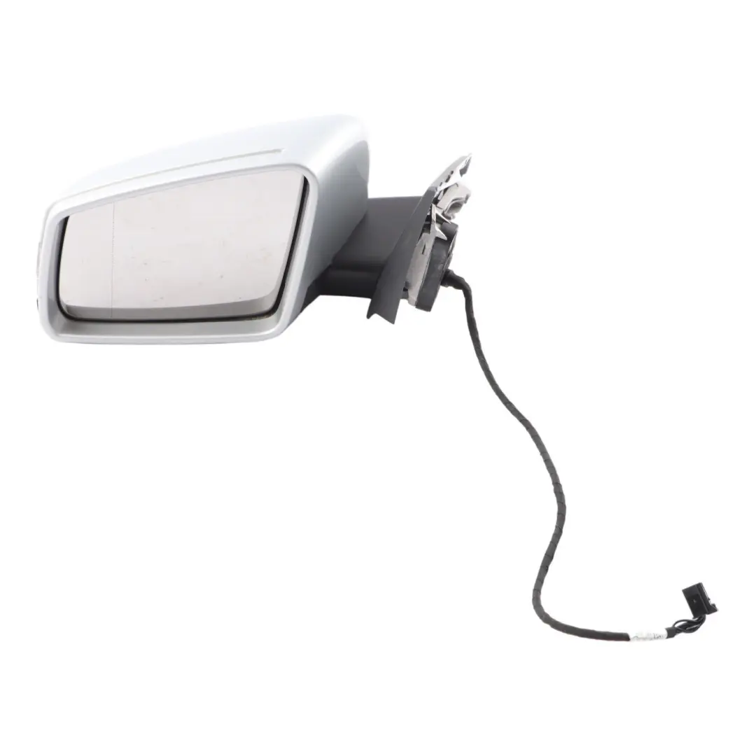 Mercedes W176 Wing Mirror Outside Power Fold Door Left N/S Polar Silver - 761 - SKU rhd-A1768100300-PLS1 - Part number A1768100300