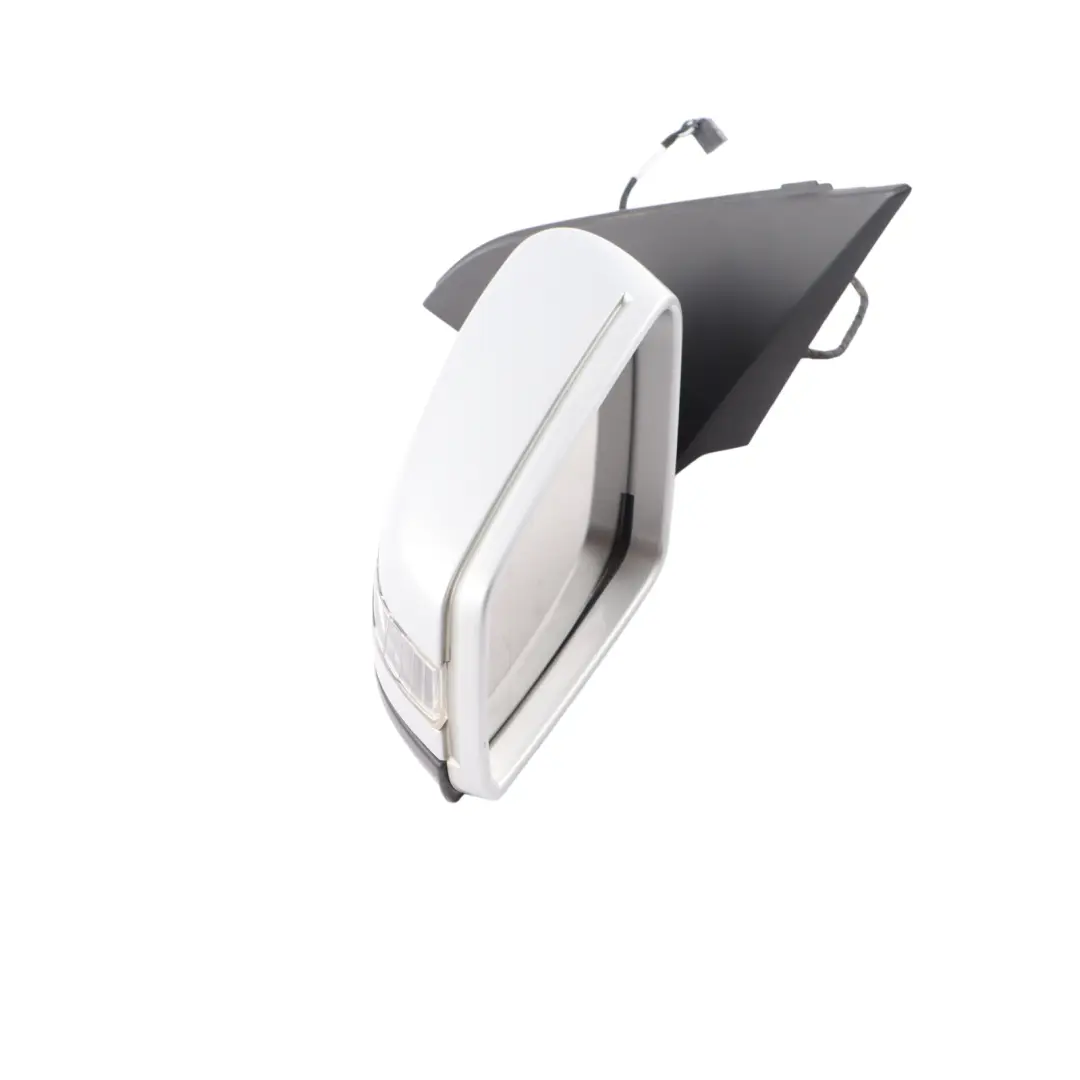 Mercedes W176 Wing Mirror Outside Power Fold Door Left N/S Polar Silver - 761 - SKU rhd-A1768100300-PLS1 - Part number A1768100300