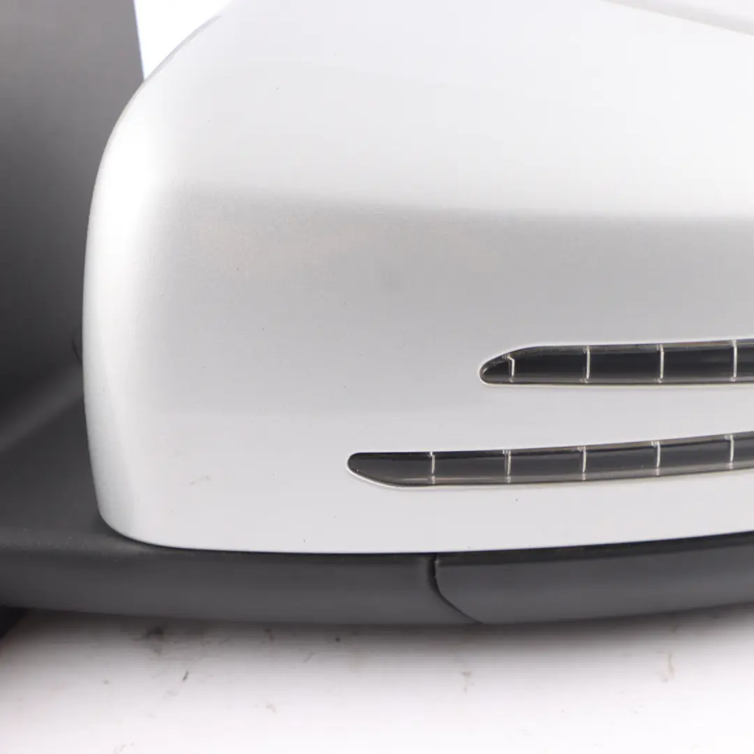 Mercedes W176 Wing Mirror Outside Power Fold Door Left N/S Polar Silver - 761 - SKU rhd-A1768100300-PLS1 - Part number A1768100300