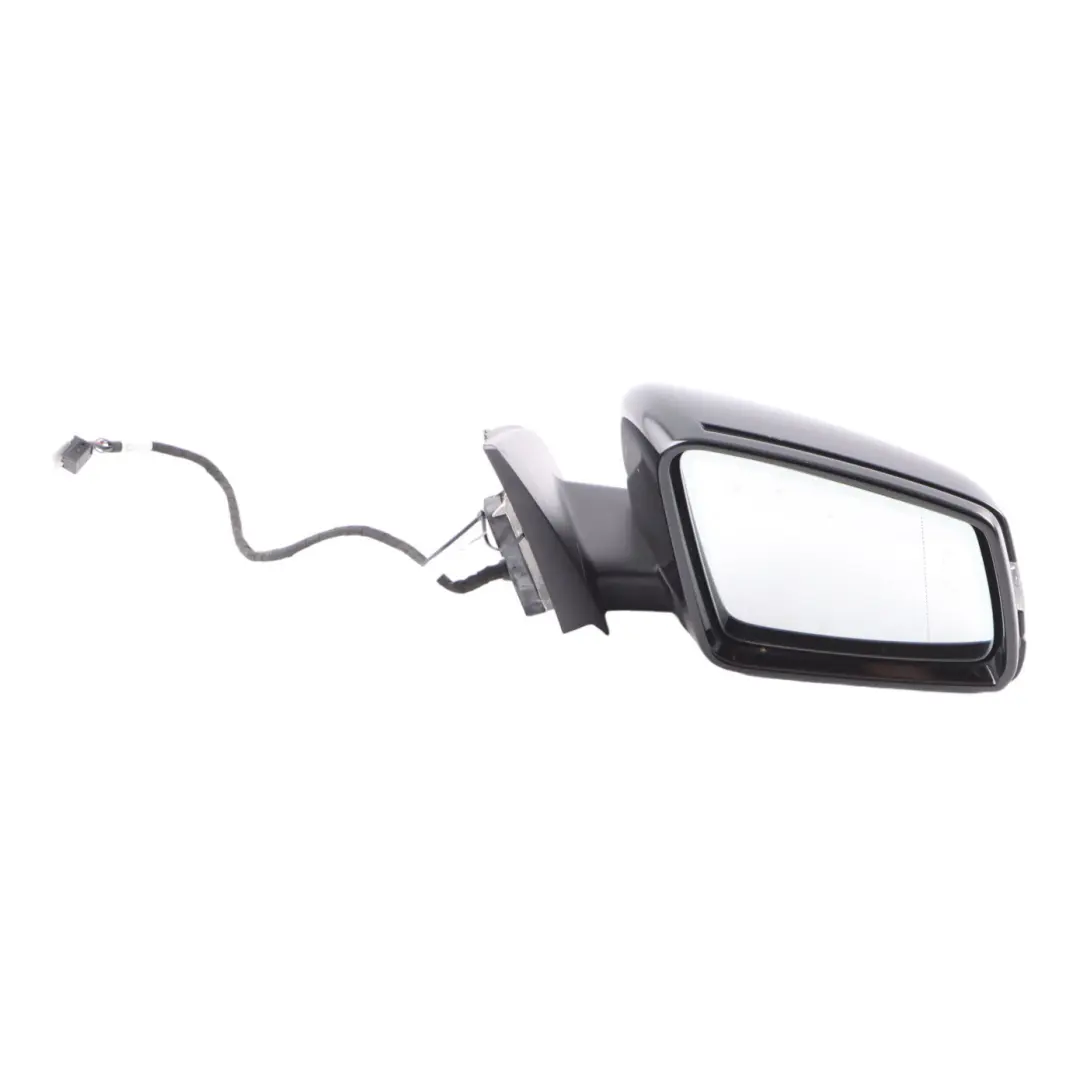 Mercedes W176 Wing Mirror Door Right O/S Outside Power Fold Black - SKU rhd-A1768100400-BLK - Part number A1768100400