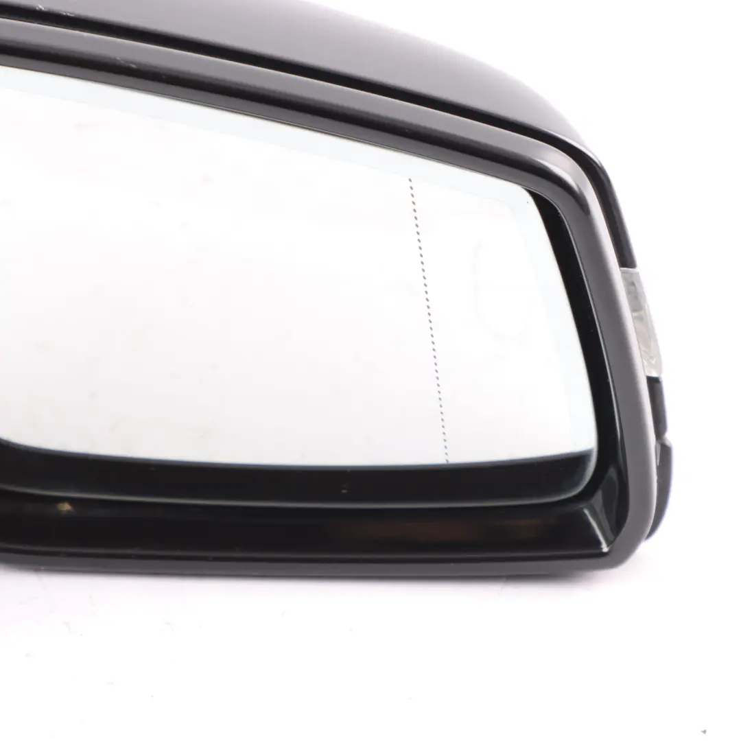Mercedes W176 Wing Mirror Door Right O/S Outside Power Fold Black - SKU rhd-A1768100400-BLK - Part number A1768100400