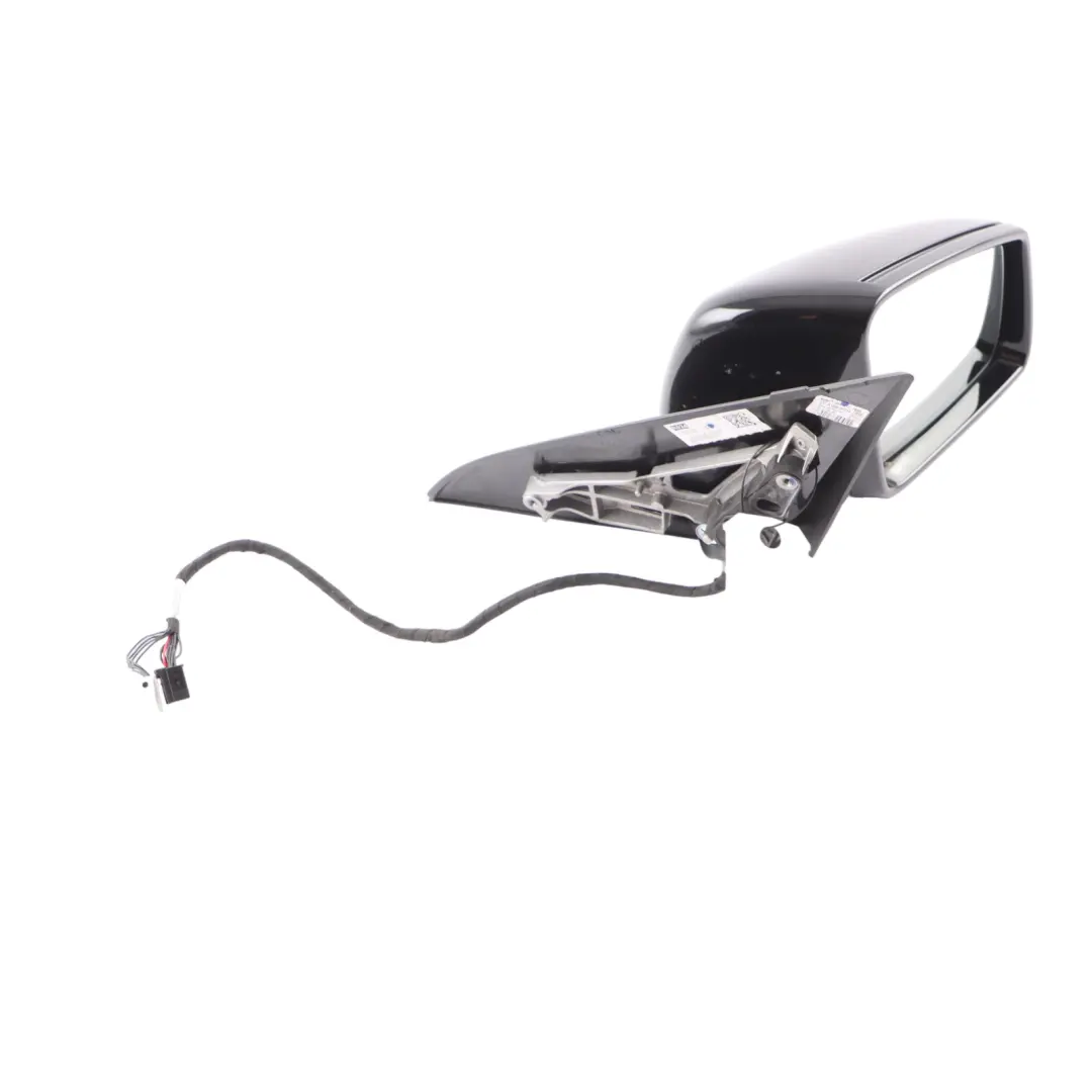 Mercedes W176 Wing Mirror Door Right O/S Outside Power Fold Black - SKU rhd-A1768100400-BLK - Part number A1768100400