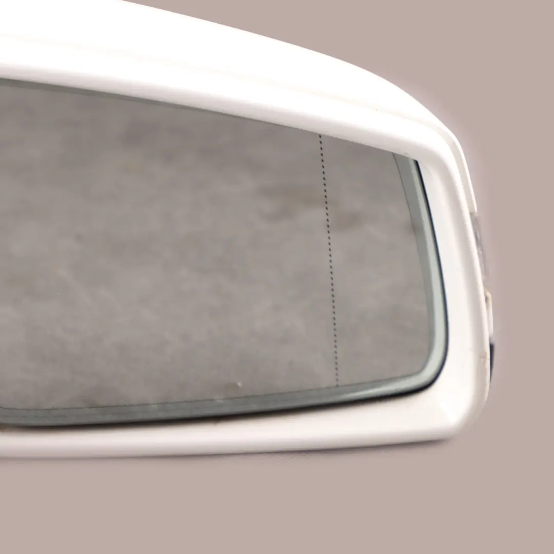 Mercedes W176 Wing Mirror Door Right O/S Outside Power Fold Calcite White - 650 - SKU rhd-A1768100400-CW - Part number A1768100400