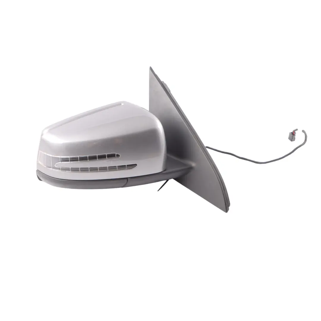 Wing Mirror Door Right O/S Outside Power Fold Mountain Grey 787 to Mercedes W176 with Part number A1768100400 Mercedes W176 Wing Mirror Door Right O/S Outside Power Fold Mountain Grey 787 - SKU rhd-A1768100400-MG - Part number A1768100400