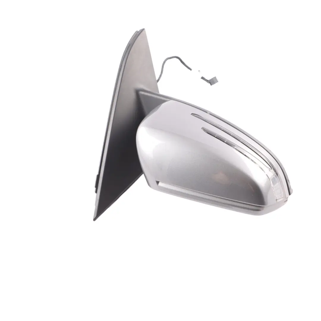 Mercedes W176 Wing Mirror Door Right O/S Outside Power Fold Mountain Grey 787 - SKU rhd-A1768100400-MG - Part number A1768100400