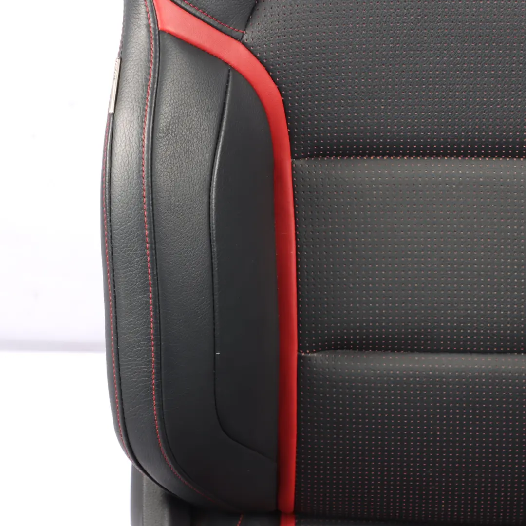 Front Seat Mercedes C117 W176 Left N/S AMG Leather Black Red Heated Memory to with Part number A1769103802 Front Seat Mercedes C117 W176 Left N/S AMG Leather Black Red Heated Memory - SKU rhd-A1769103802-1 - Part number A1769103802