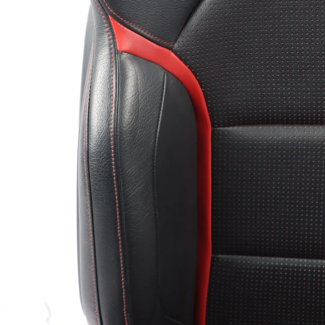  Front Seat Mercedes C117 W176 Right O/S AMG Leather Black Red Heated Memory - SKU rhd-A1769103802-4 - Part number A1769103802