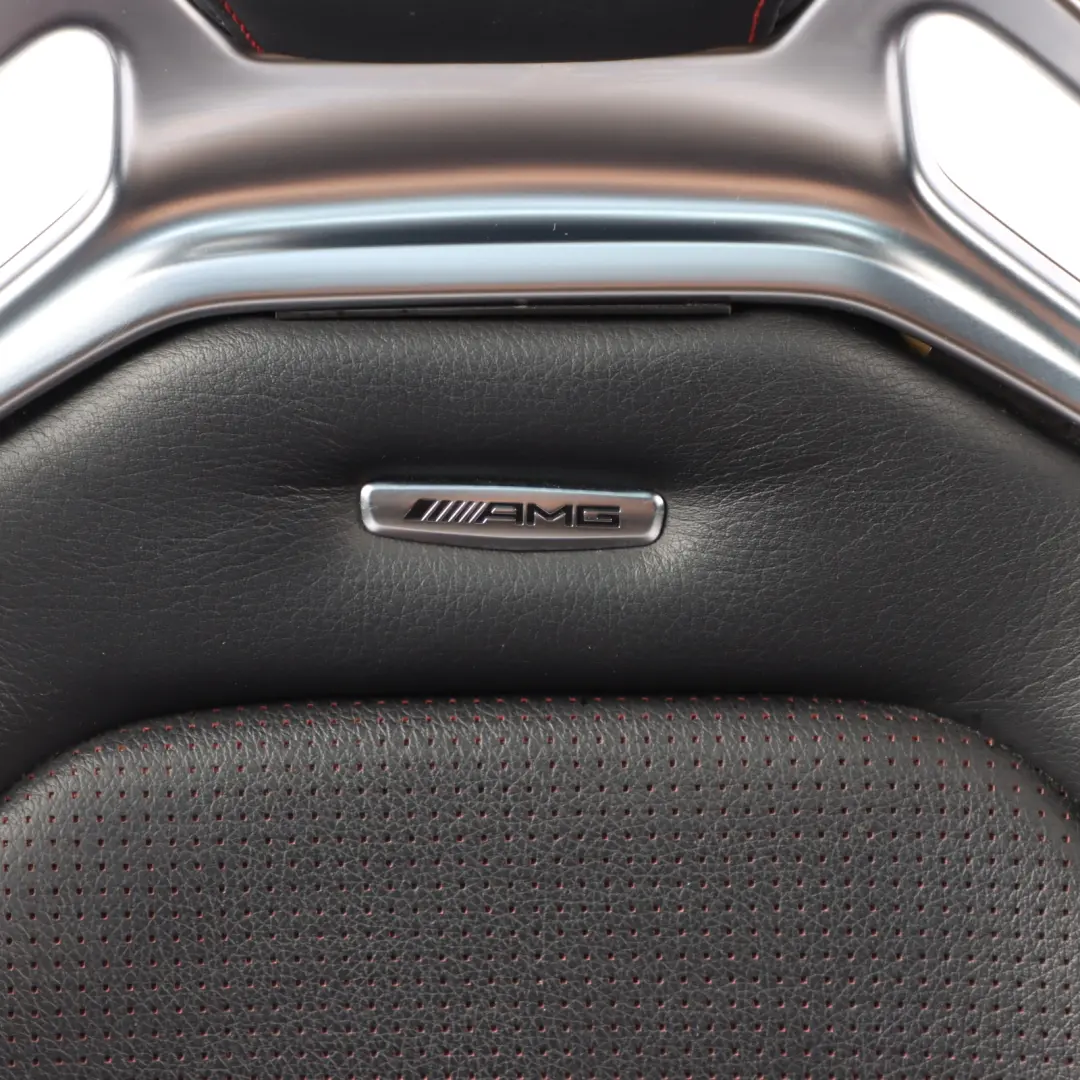  Front Seat Mercedes C117 W176 Right O/S AMG Leather Black Red Heated Memory - SKU rhd-A1769103802-4 - Part number A1769103802