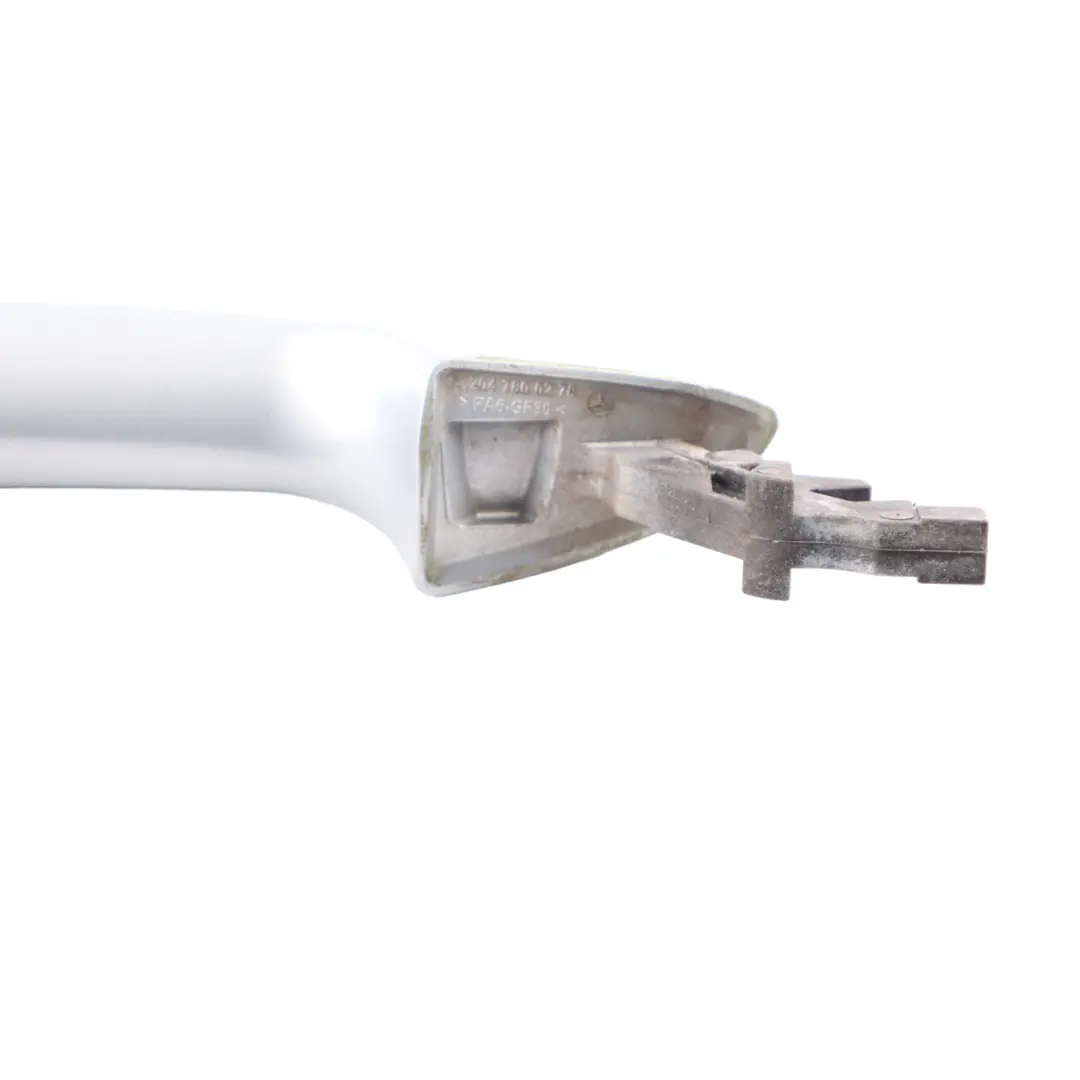 Door Handle Mercedes W176 W204 Grab Front Right O/S Outside Diamond Silver 988 to with Part number A2047600270 Door Handle Mercedes W176 W204 Grab Front Right O/S Outside Diamond Silver 988 - SKU rhd-A2047600270-DSI - Part number A2047600270