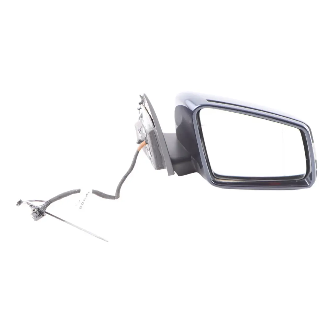 Mercedes W204 Door Wing Mirror Power Fold Right O/S Cavansite Blue 890 - SKU rhd-A2048103076-CVB - Part number A2048103076