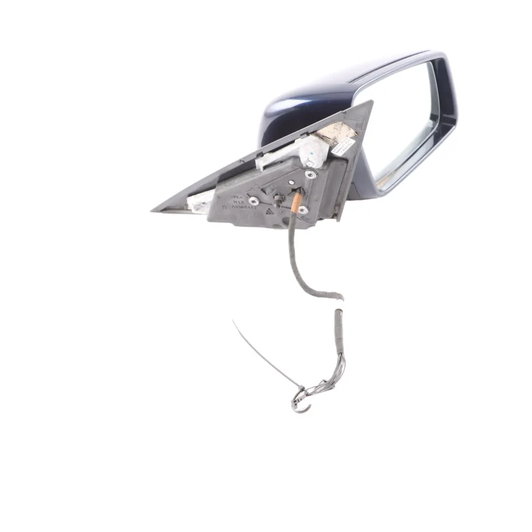 Door Wing Mirror Power Fold Right O/S Cavansite Blue 890 to Mercedes W204 with Part number A2048103076 Mercedes W204 Door Wing Mirror Power Fold Right O/S Cavansite Blue 890 - SKU rhd-A2048103076-CVB - Part number A2048103076