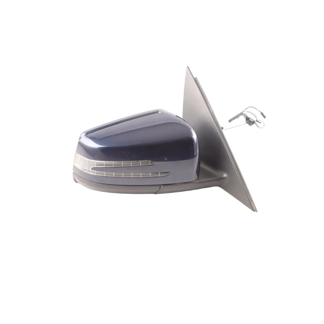 Door Wing Mirror Power Fold Right O/S Cavansite Blue 890 to Mercedes W204 with Part number A2048103076 Mercedes W204 Door Wing Mirror Power Fold Right O/S Cavansite Blue 890 - SKU rhd-A2048103076-CVB - Part number A2048103076