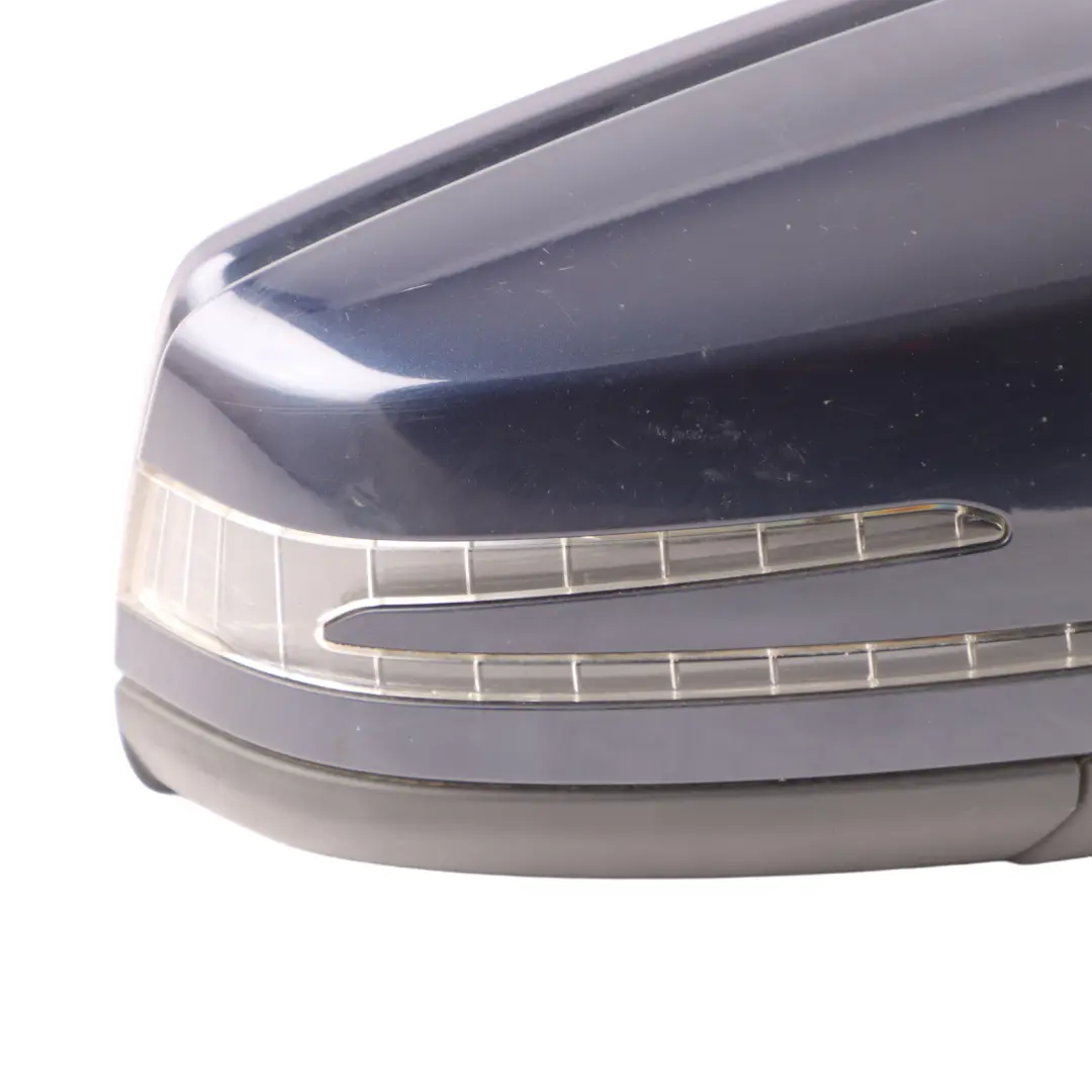 Door Wing Mirror Power Fold Right O/S Cavansite Blue 890 to Mercedes W204 with Part number A2048103076 Mercedes W204 Door Wing Mirror Power Fold Right O/S Cavansite Blue 890 - SKU rhd-A2048103076-CVB - Part number A2048103076