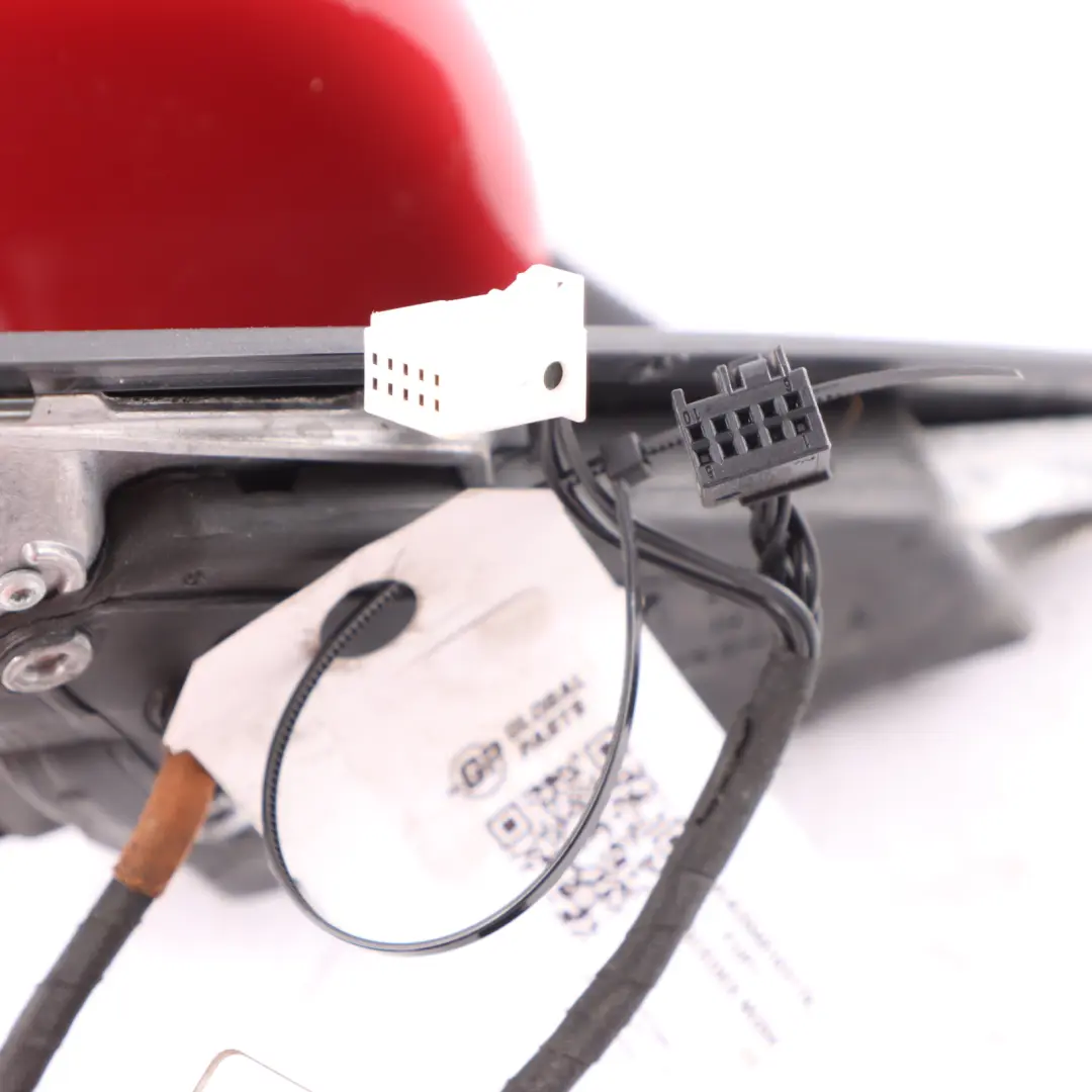 Mercedes W204 Wing Mirror Power Fold Door Left N/S Outside Fire Opal Red - 590 - SKU rhd-A2048103176-FUP1 - Part number A2048103176