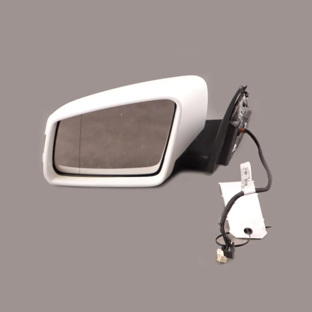 Wing Mirror Power Fold Auto Dimming Left N/S Polar White - 149 to Mercedes W204 with Part number A2048103176 Mercedes W204 Wing Mirror Power Fold Auto Dimming Left N/S Polar White - 149 - SKU rhd-A2048103176-POL - Part number A2048103176