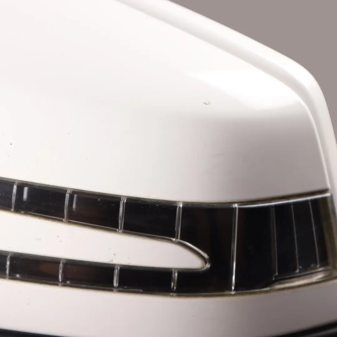 Mercedes W204 Wing Mirror Power Fold Auto Dimming Left N/S Polar White - 149 - SKU rhd-A2048103176-POL - Part number A2048103176