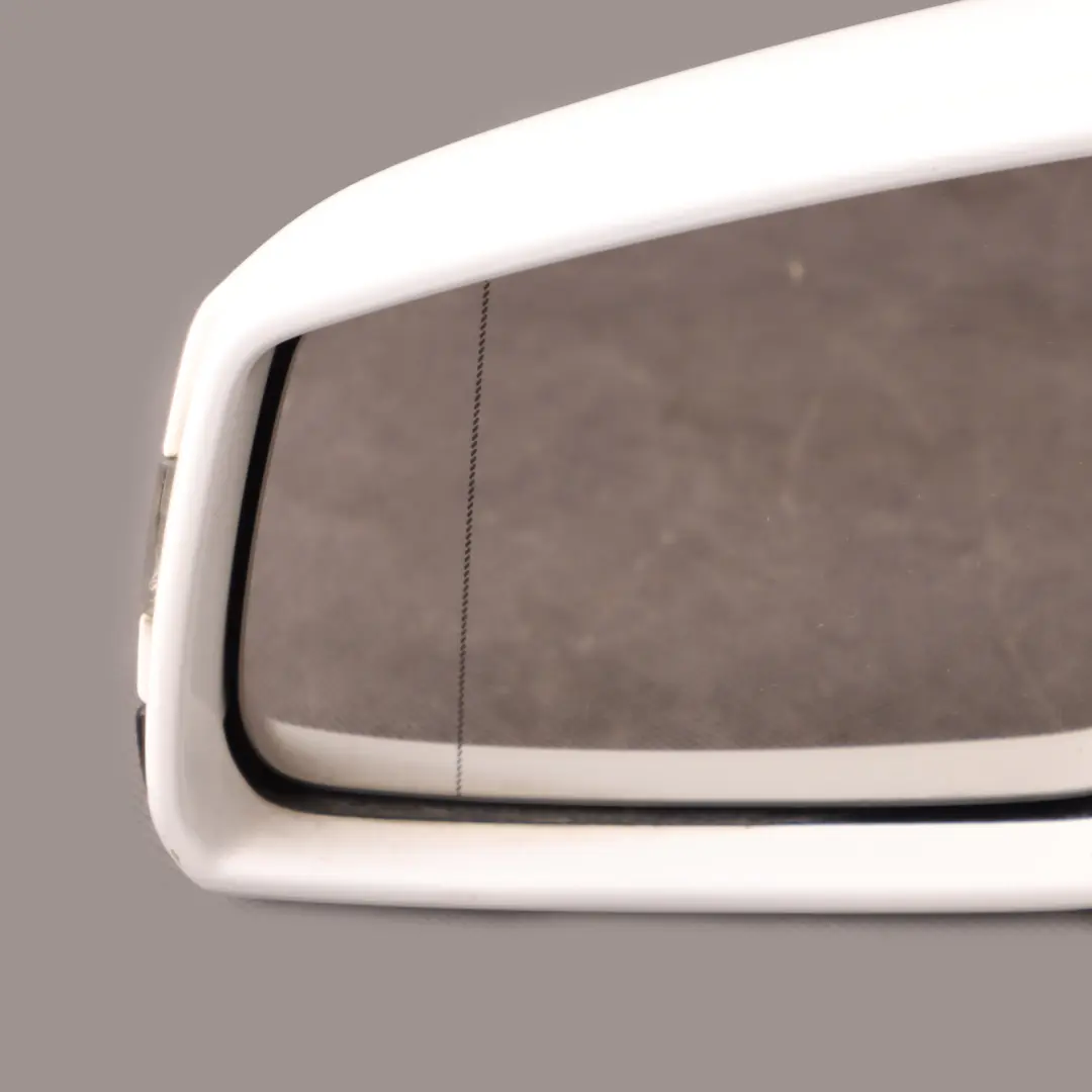 Mercedes W204 Wing Mirror Power Fold Auto Dimming Left N/S Polar White - 149 - SKU rhd-A2048103176-POL - Part number A2048103176