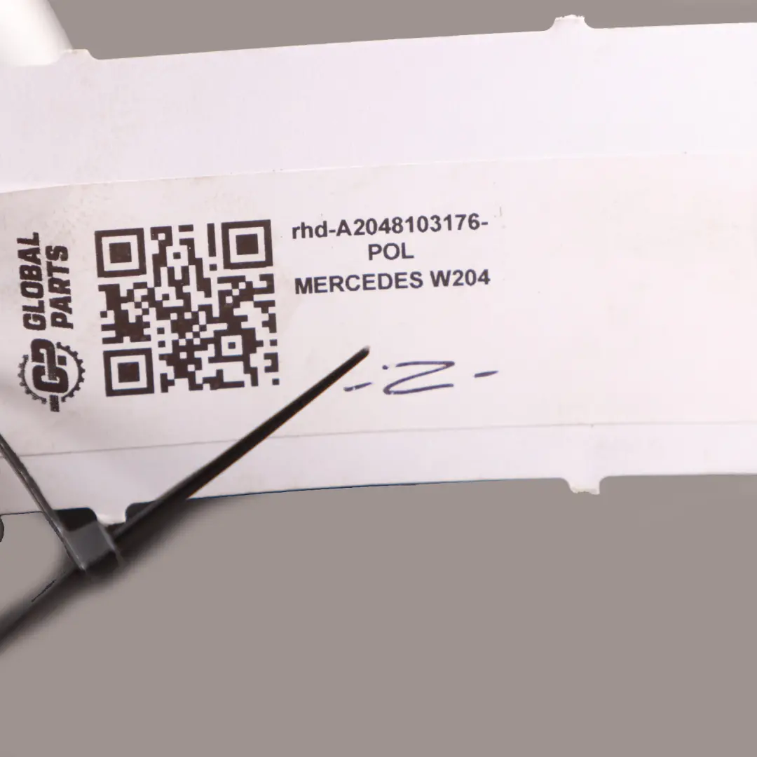 Wing Mirror Power Fold Auto Dimming Left N/S Polar White - 149 to Mercedes W204 with Part number A2048103176 Mercedes W204 Wing Mirror Power Fold Auto Dimming Left N/S Polar White - 149 - SKU rhd-A2048103176-POL - Part number A2048103176