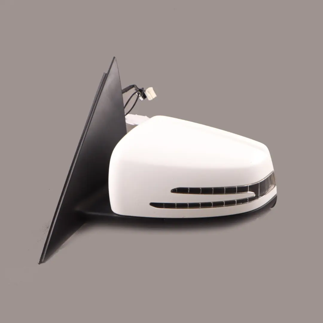 Wing Mirror Power Fold Auto Dimming Left N/S Polar White - 149 to Mercedes W204 with Part number A2048103176 Mercedes W204 Wing Mirror Power Fold Auto Dimming Left N/S Polar White - 149 - SKU rhd-A2048103176-POL - Part number A2048103176